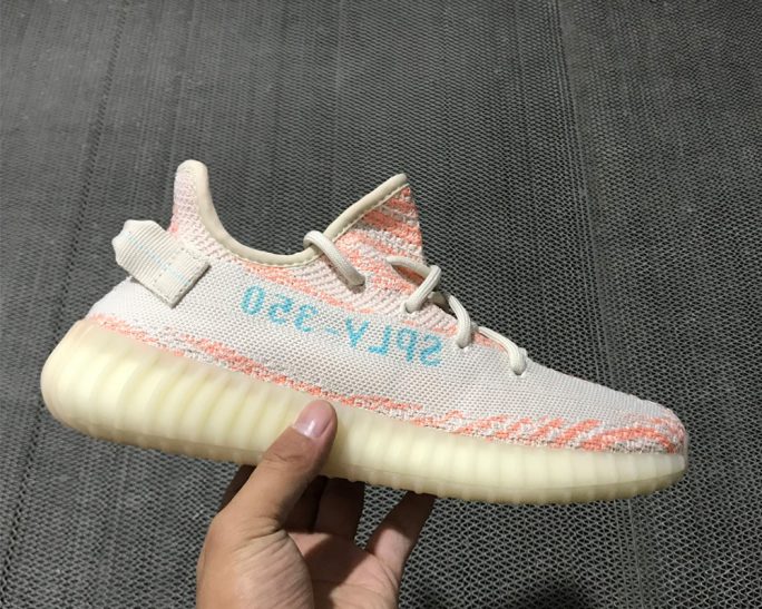 chalk coral yeezy