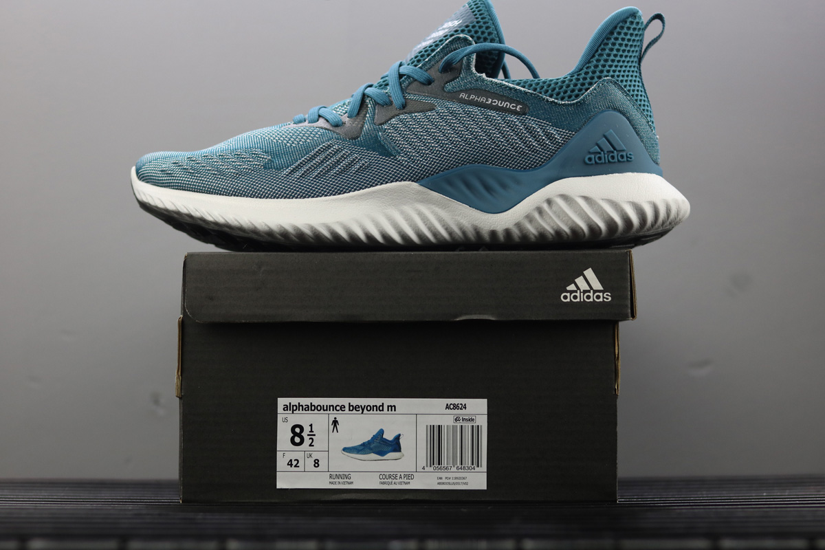 Adidas Alphabounce Beyond Shoes Real Teal Ash Grey For Sale The Sole Line