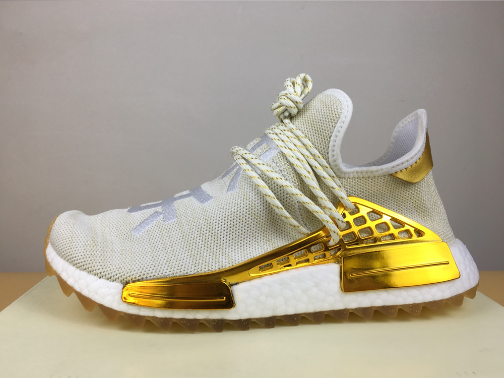 pharrell nmd gold