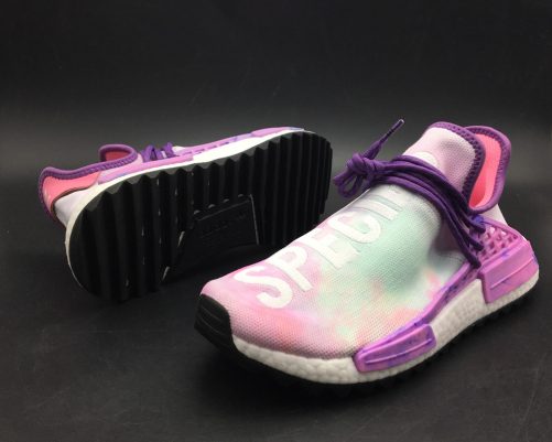 pharrell x adidas nmd hu trail holi pink glow