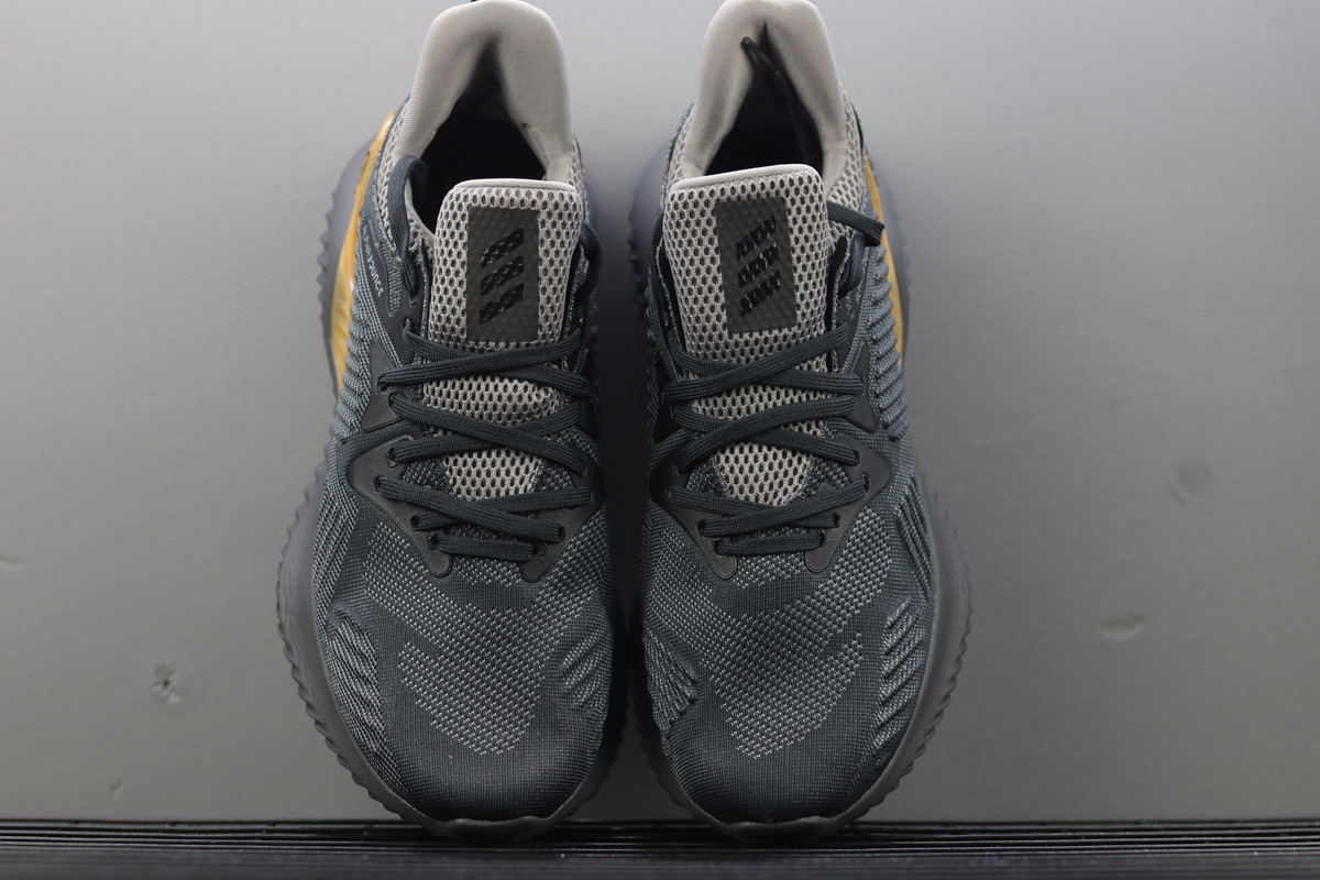 adidas alphabounce beyond grey carbon men's running shoe