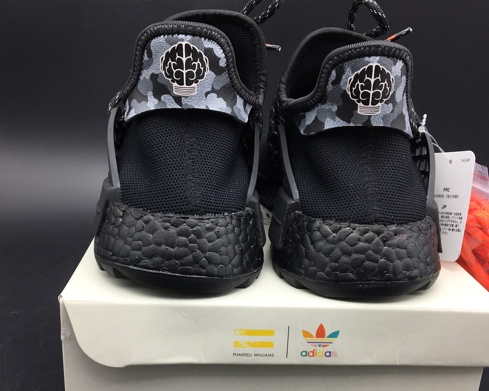 adidas NMD Hu Trail 'N.E.R.D' Core Black/Reflective Silver For Sale – The Sole Line