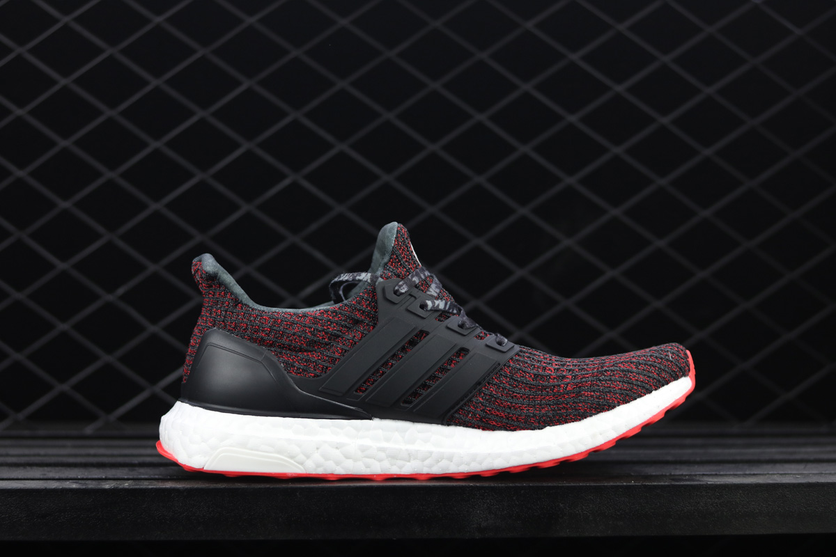 red and black ultra boost