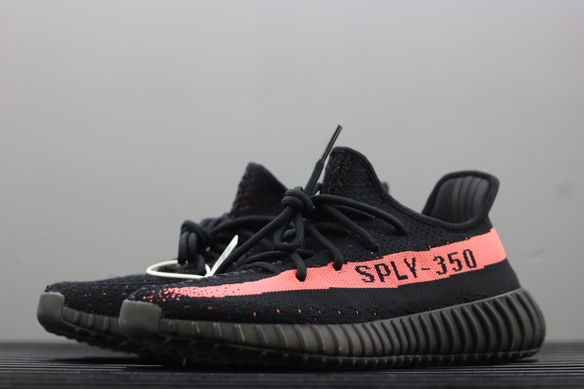 yeezy sply 35 v2 black red