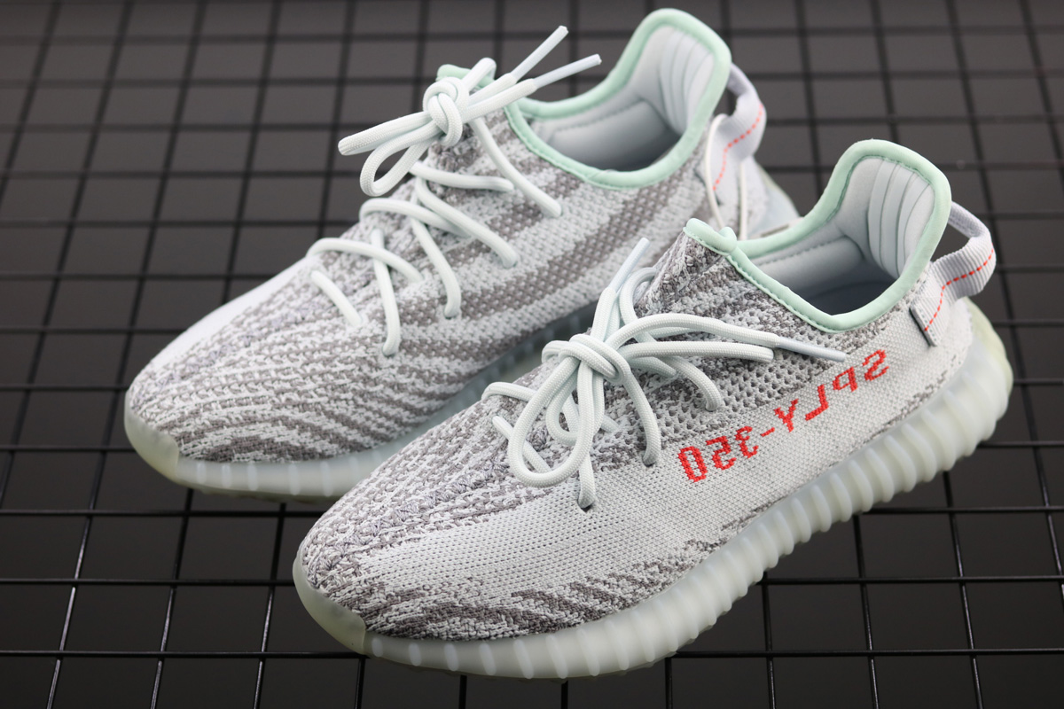 yeezy 350 v2 blue tint