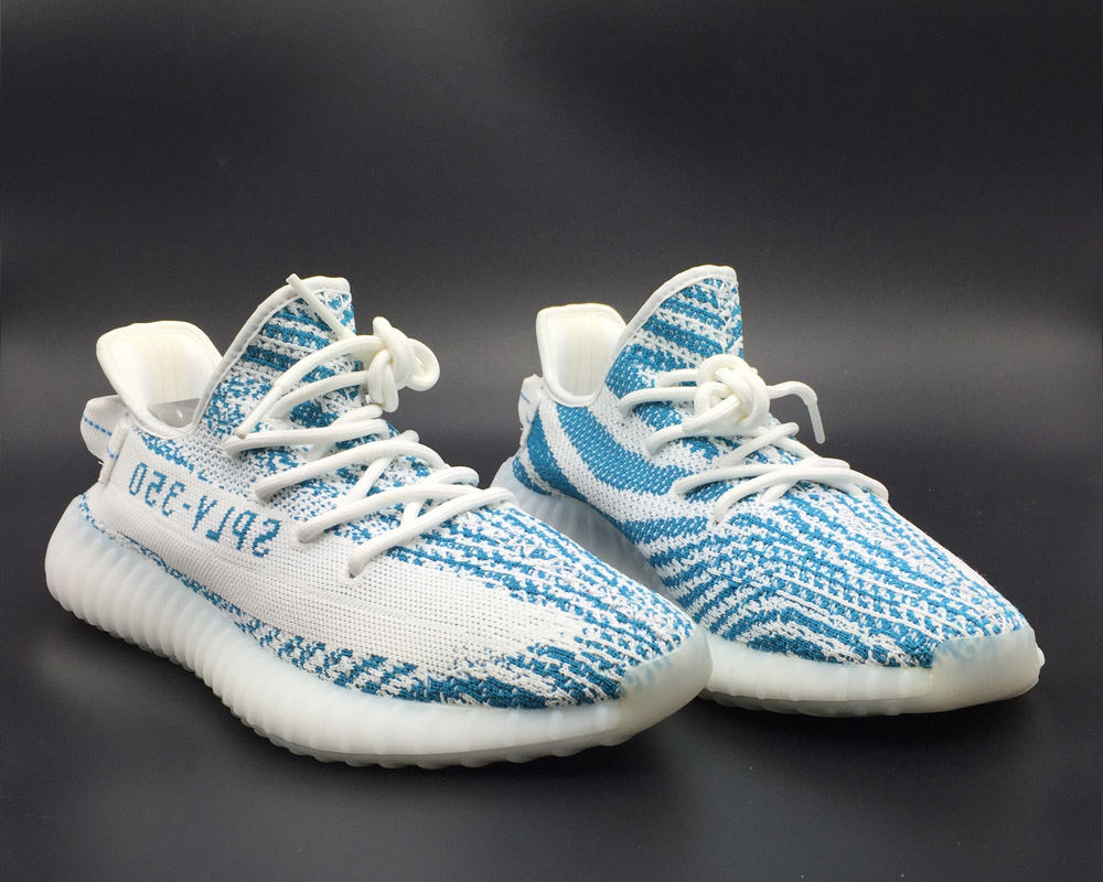 adidas Yeezy Boost 350 V2 Blue Zebra For Sale – The Sole Line