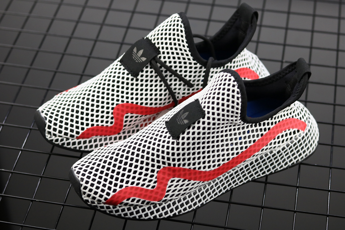 adidas deerupt runner black red