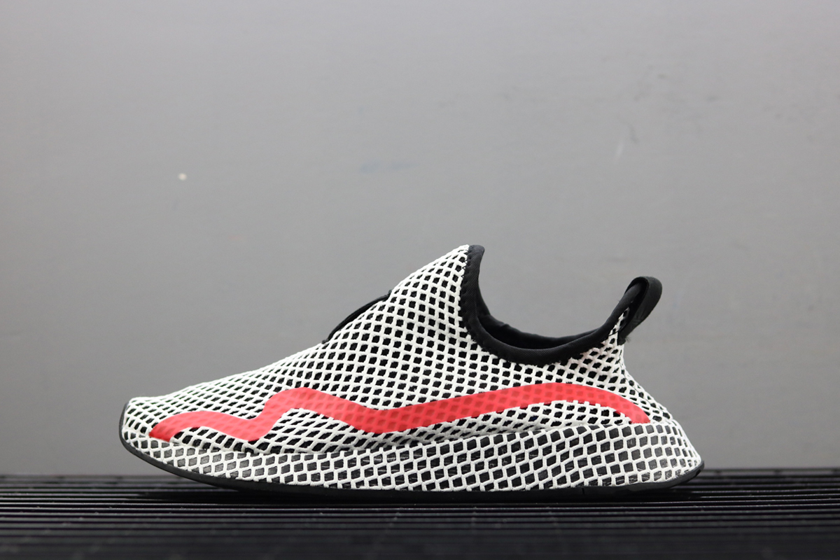 adidas deerupt white red