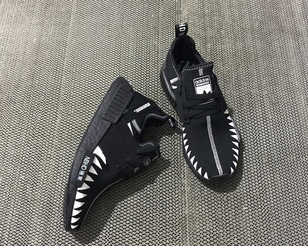 Neighborhood-x-adidas-NMD-R1-Black-White-For-Sale-7