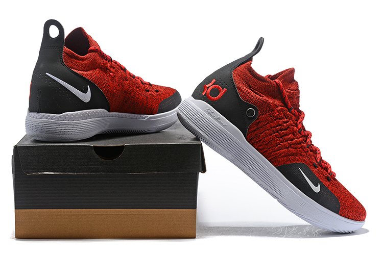 nike kd red and black