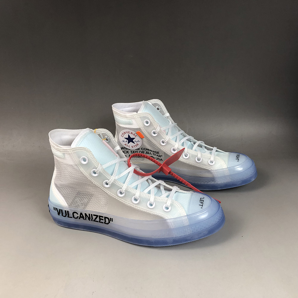 Off White x Converse Chuck Taylor 70 Clear/White-White For Sale – The Sole Line