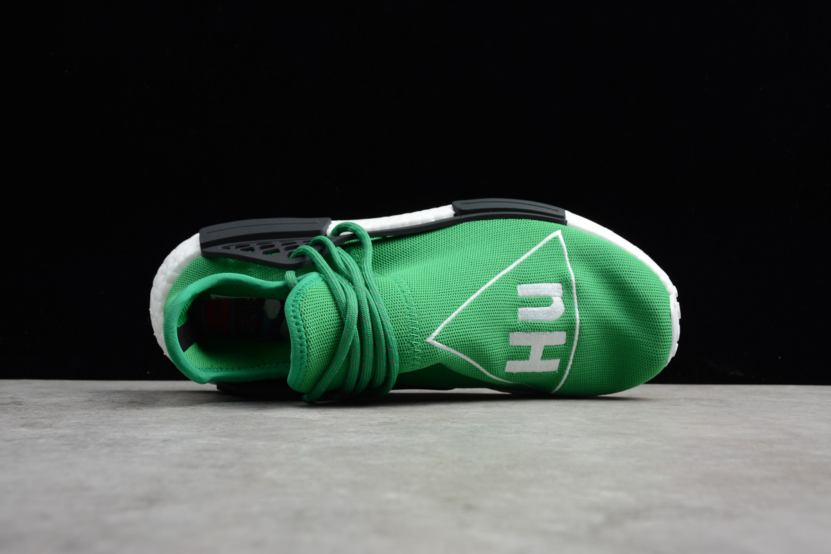 Pharrell Williams X Adidas Nmd Human Race Green White Black For Sale Fitforhealth