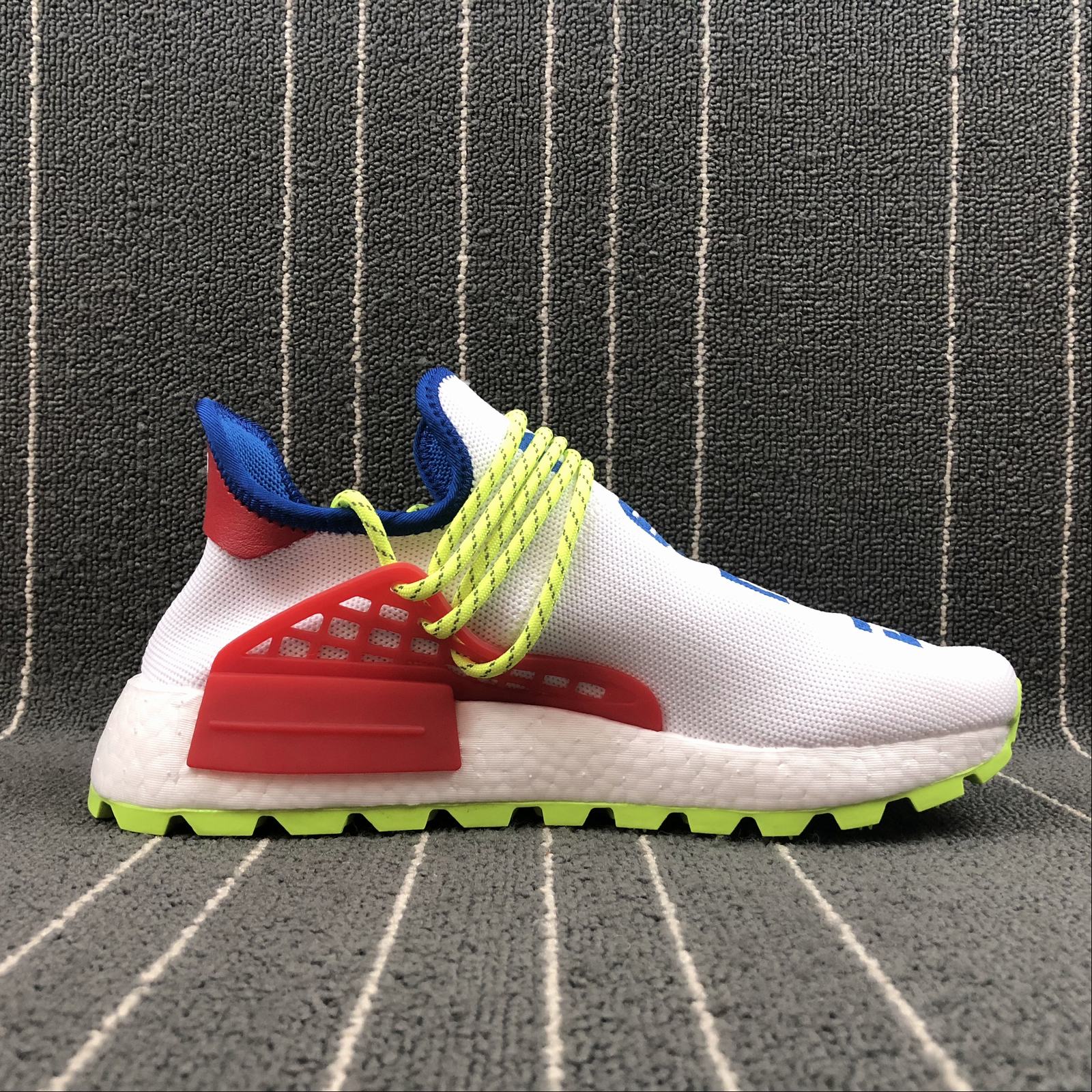 BB0619 Adidas NMD Hu Pahrrell Human Race Yellow Size