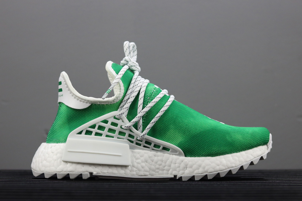 Pharrell x adidas NMD Hu “Youth” Green For Sale – The Sole Line