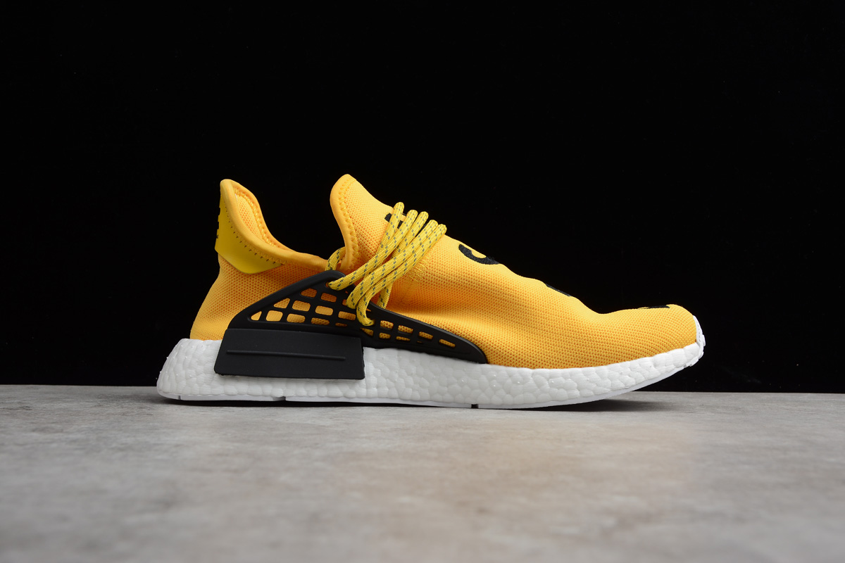 human race gold and white