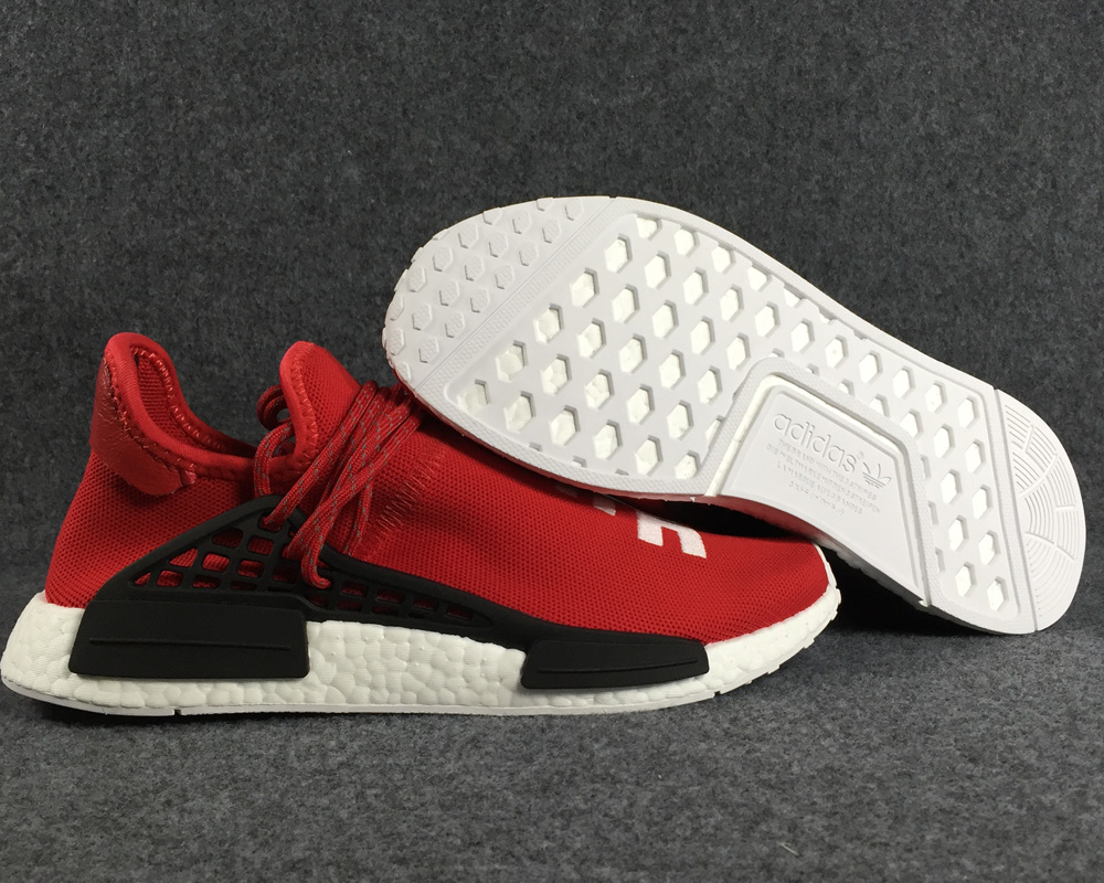 Pharrell Williams X Adidas Nmd Human Race Red White Black For Sale The Sole Line