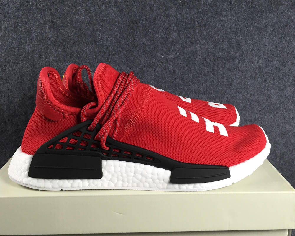 Pharrell Williams X Adidas Nmd Human Race Red White Black For Sale The Sole Line