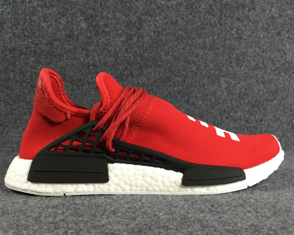 adidas red white and black shoes