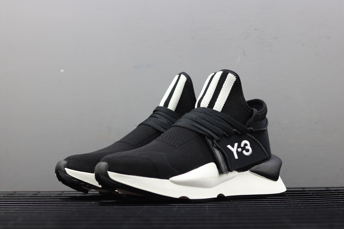 Yohji Yamamoto x adidas Y-3 Kaiwa Chunky PK Black White For Sale – The Sole Line