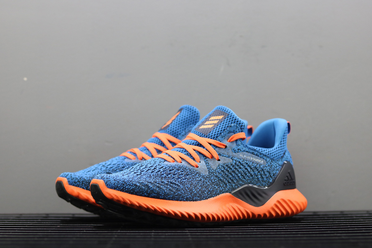 alphabounce adidas blue