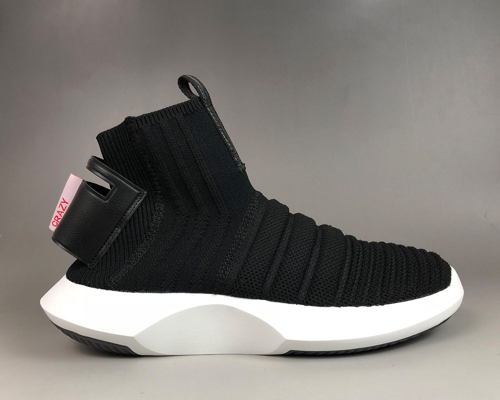 adidas crazy 1 sock black