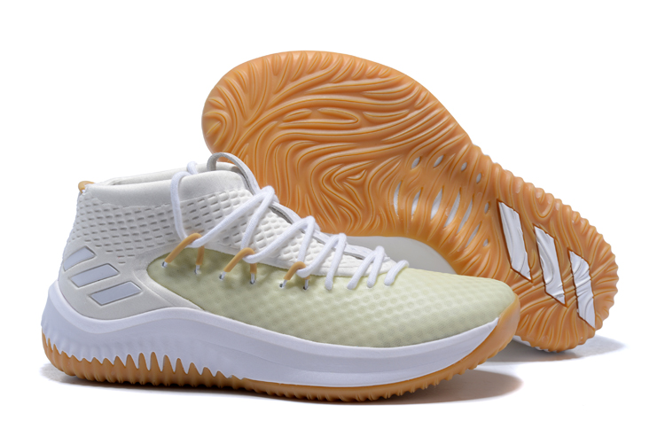 adidas Dame 4 'Un-Dyed' White Gum For 