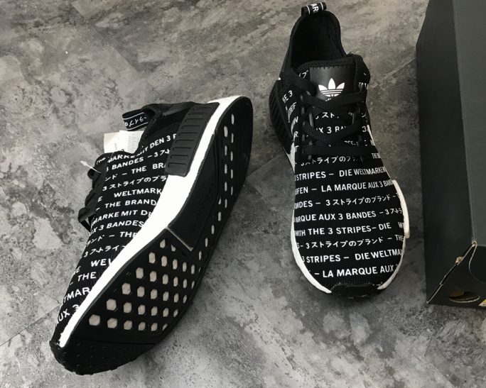 adidas NMD R1 â3 Stripesâ Black White For Sale â The Sole Line