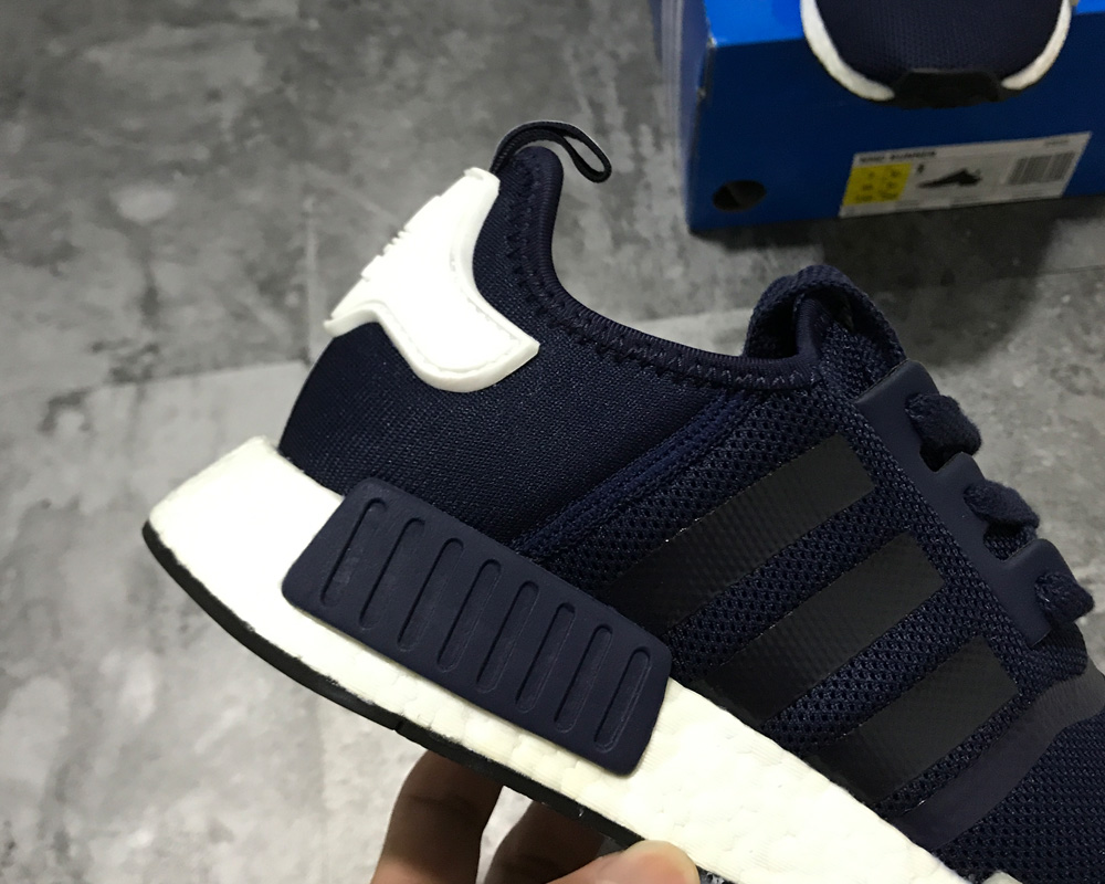 adidas NMD R1 Collegiate Navy/White For Sale – The Sole Line