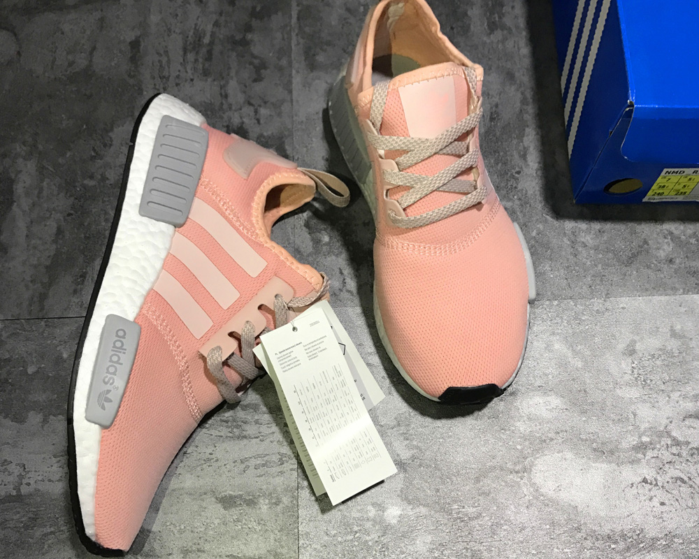adidas nmd r1 grey pink