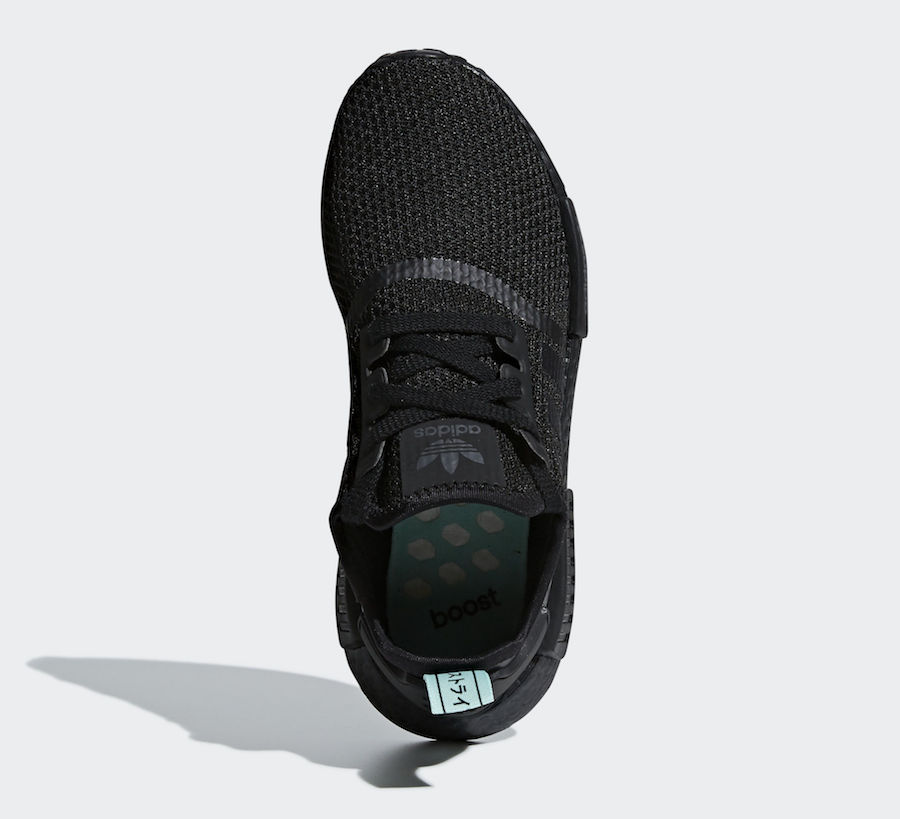 adidas NMD R1 “Mint Glow” Core Black Clear For Sale – The Sole Line