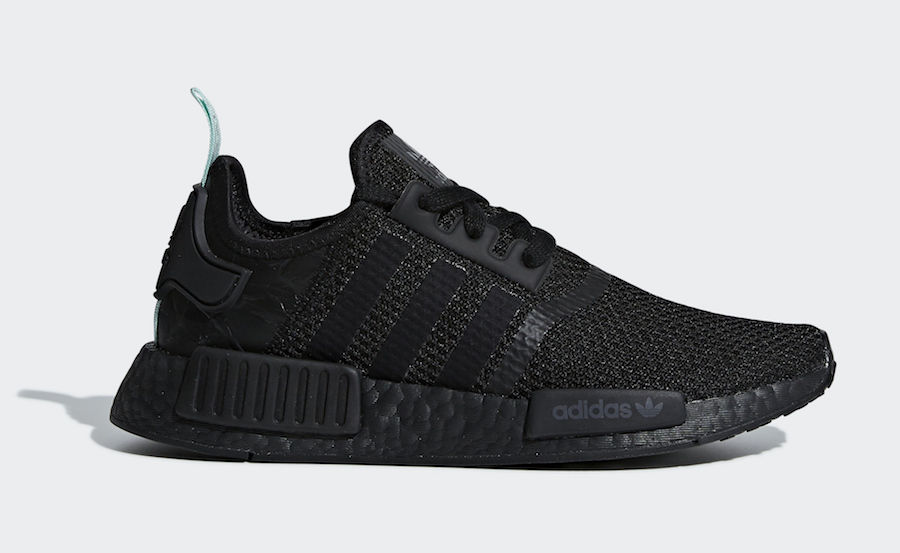 nmd black and mint