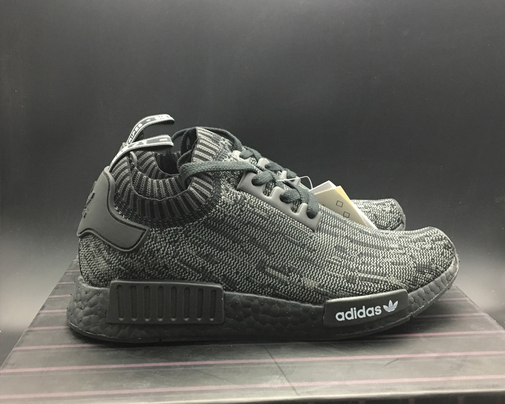 NMD R1 Primeknit Core Black/Utility Black/Brown For Sale – The Sole Line