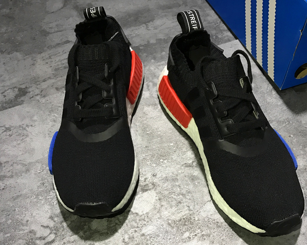 NMD XR1 black red Shopee Malaysia