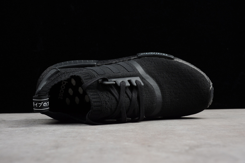 adidas-NMD-R1-Primeknit-Triple-Black-For-Sale-3