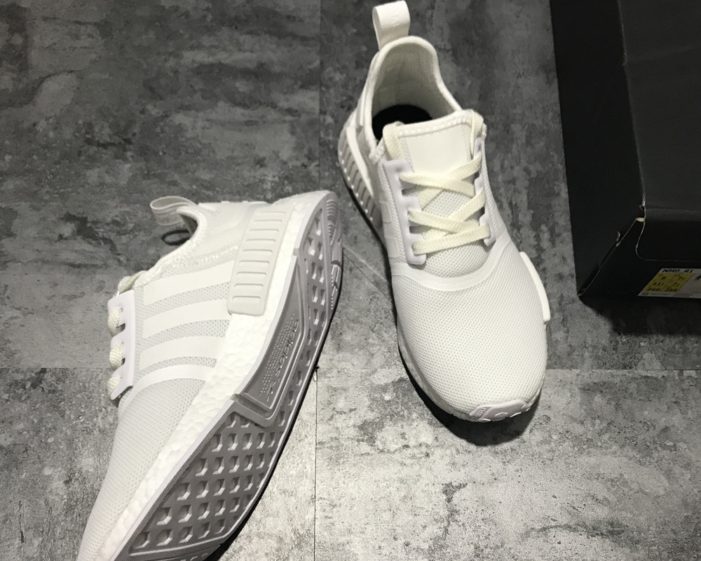 adidas NMD R1 Triple White For Sale – The Sole Line
