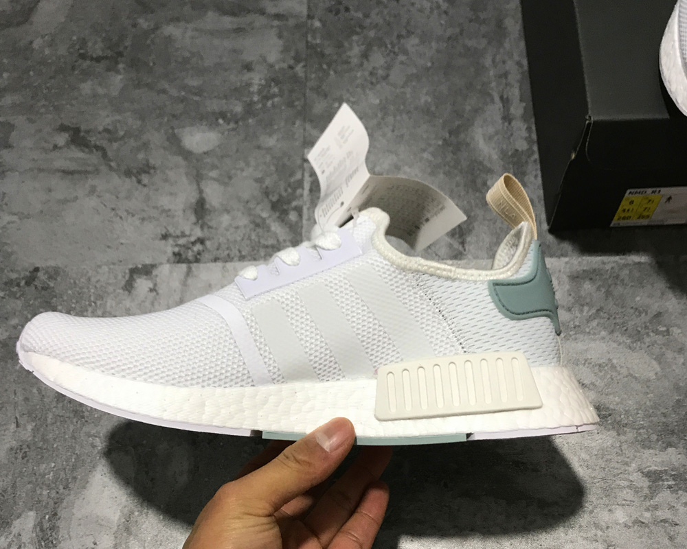 adidas NMD R1 W White/Teal-Sand For 