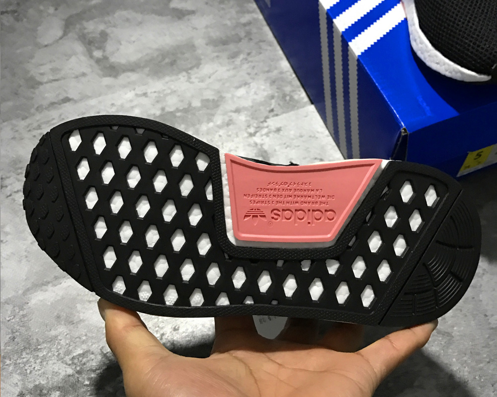 adidas NMD R1 Women Black White Red For Sale – The Sole Line