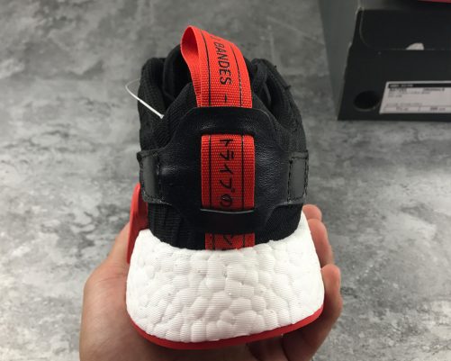 nmd r2 black and red