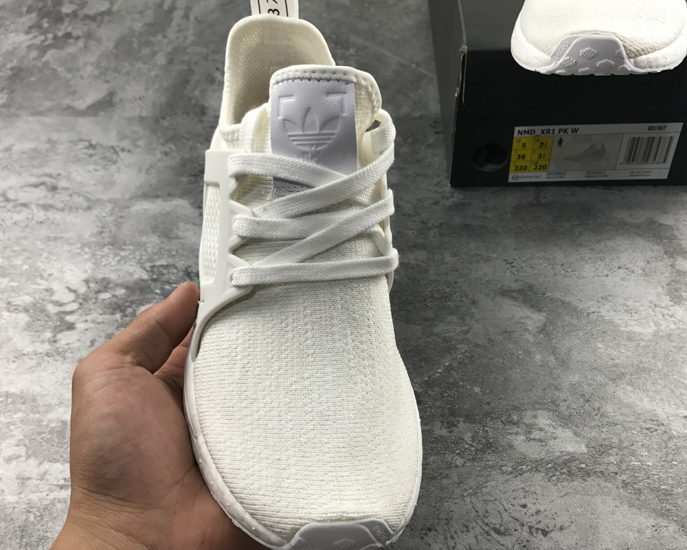 adidas nmd xr1 triple white for sale