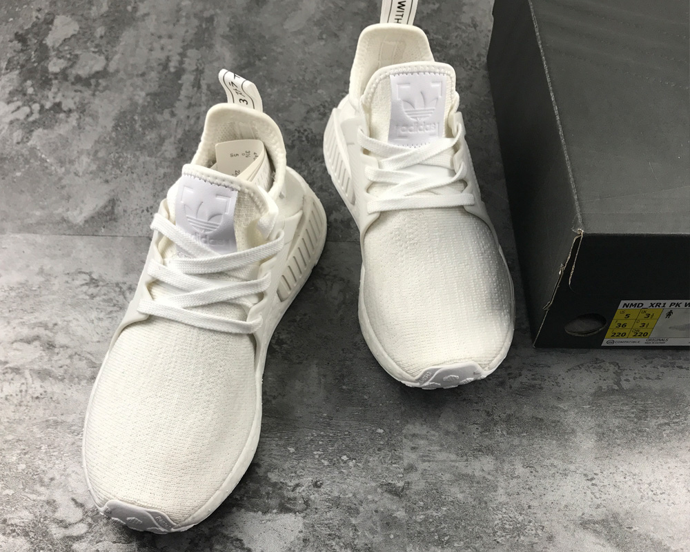 adidas nmd xr1 triple white for sale