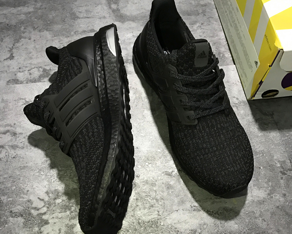 triple black ultra boost for sale