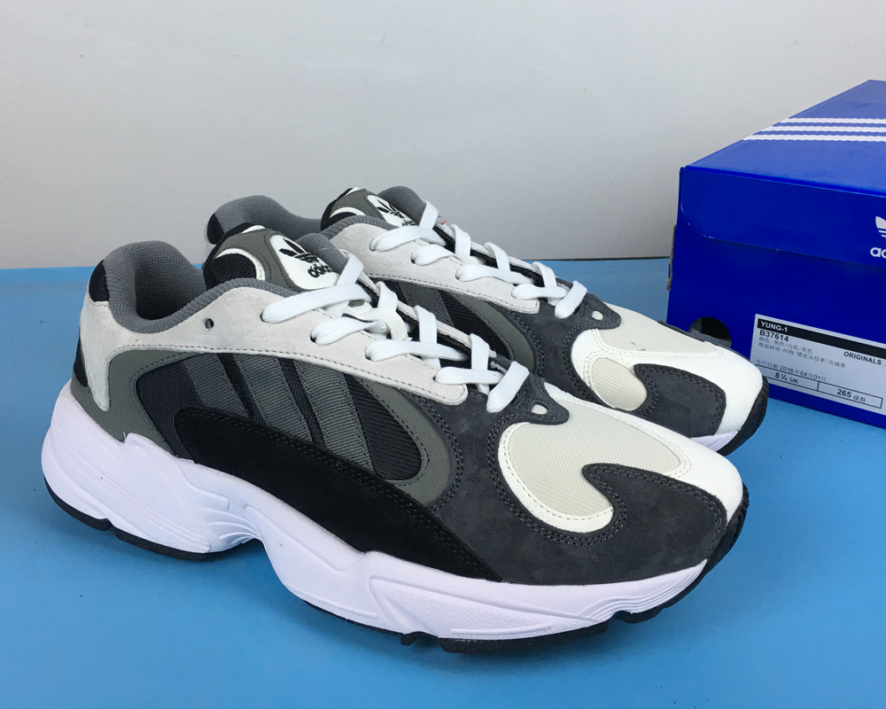 adidas yung 1 black white