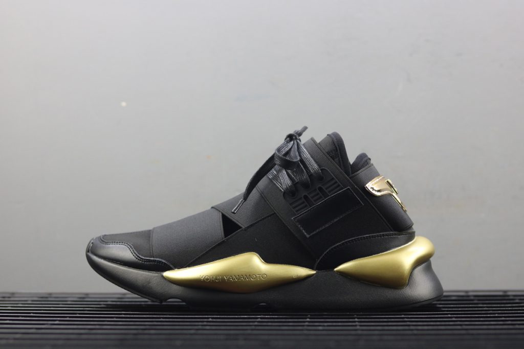 Yohji Yamamoto x adidas Y3 Kaiwa Chunky PK Black Gold The Sole Line