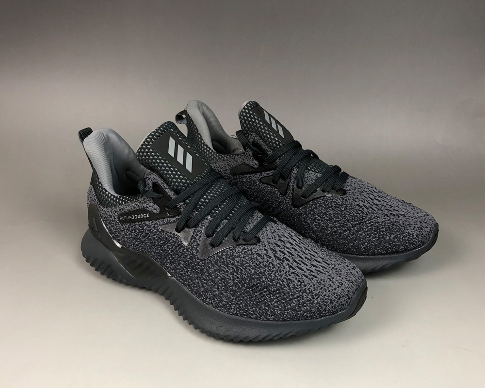 adidas alphabounce grey black
