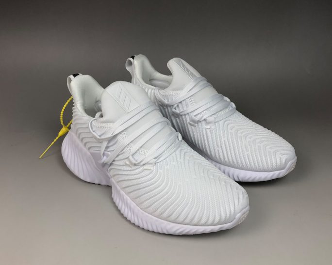 adidas AlphaBounce Instinct Triple White For Sale – The Sole Line