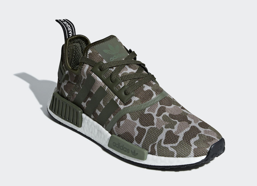 adidas green camo nmd