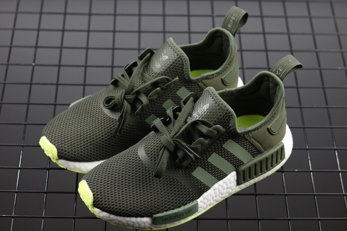 nmd r1 base green night cargo