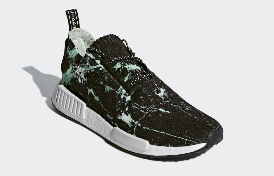 adidas nmd green marble