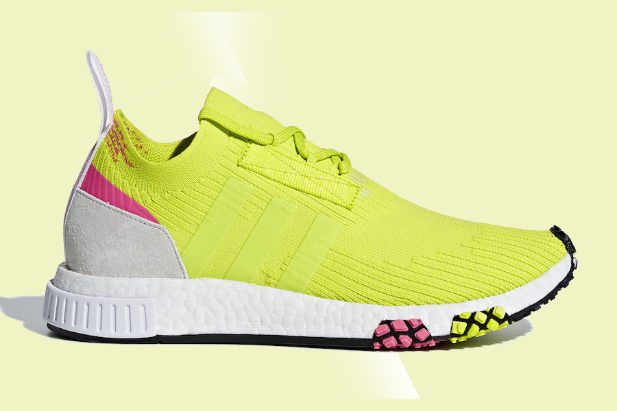 adidas nmd yellow primeknit