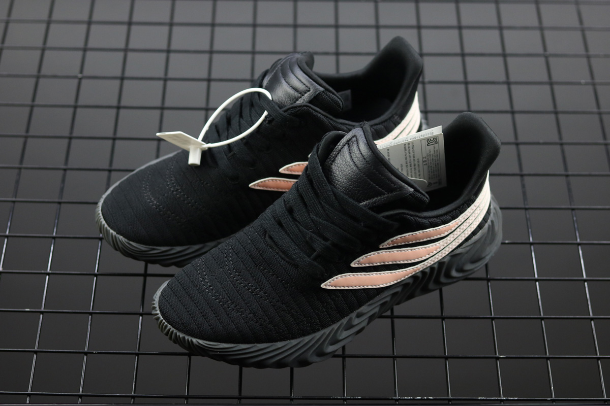 adidas sobakov black and pink